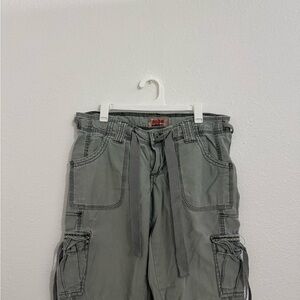 Green y2k cargo pants